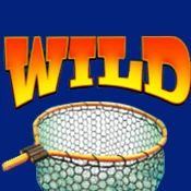 Fischernetz und Schriftzug "Wild"