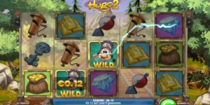 Wilds und Goldsäcke führen zum Gewinn in Hugo 2.
