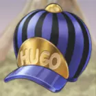 Mütze mit Hugo-Aufschrift