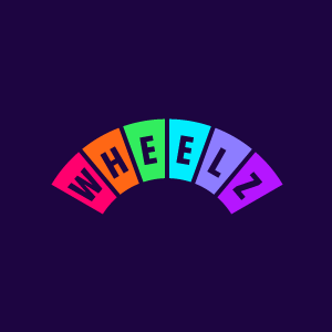 Logo von Wheelz in Regenbogen-Farben