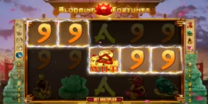 Mehrere 9-Symbole führen zum Gewinn bei Blooming Fortunes