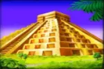 Golden Maya-Pyramide