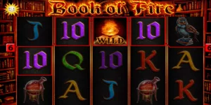 Wilds und 10-Symbole führen bei Book of Fire zum Gewinn