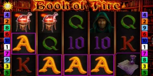 4 A-Symbole führen bei Book of Fire zum Gewinn