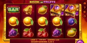 Mehrere Orangen-Symbole führen bei Book of Fruits zum Gewinn.