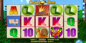Mehrere K-Symbole führen bei Crazy Bee zum Gewinn.
