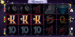 Mehrere K-Symbole führen bei Gems of the Night zum Gewinn.
