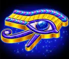 Blaues ägyptisches Auge