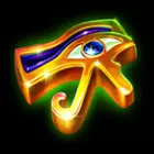 Goldenes ägyptisches Auge