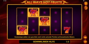 Eine Grafik zeigt, wie die 243 Gewinnwege bei All Ways Hot Fruits funktionieren.