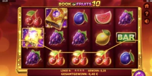 Mehrere Kirschen-Symbole führen bei Book of Fruits 10 zum Gewinn.