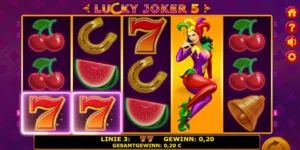 Mehrere Siebener-Symbole führen bei Lucky Joker 5 zum Gewinn.