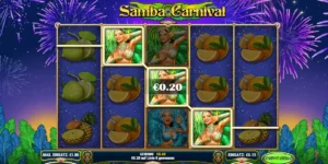 Mehrere Tänzerinnen führen bei Samba Carnival zum Gewinn.
