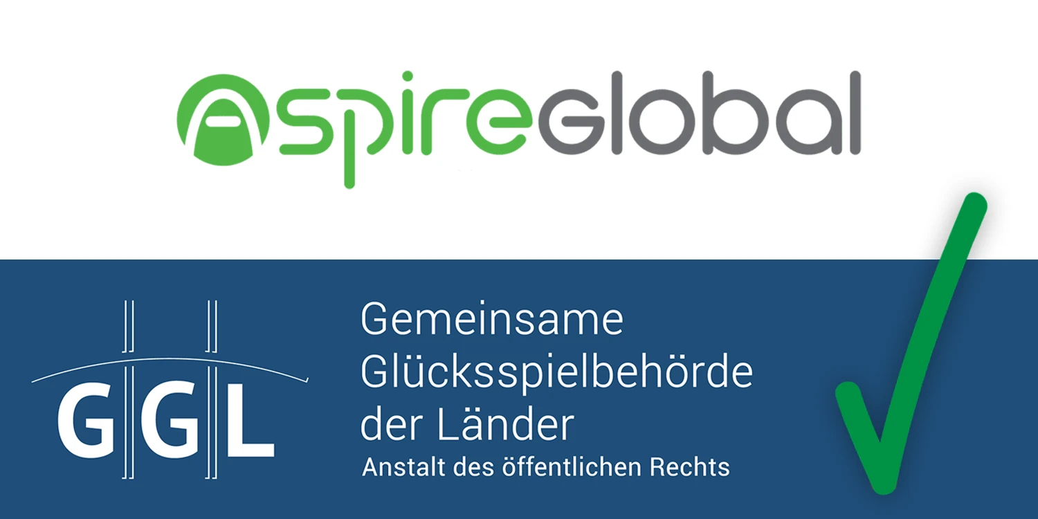 Logos von Aspire Global und der GGL