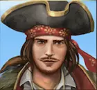 Pirat mit Hut