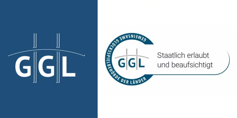 Das Logo der GGL und daneben das neue Prüfsiegel für Online-Glücksspiel