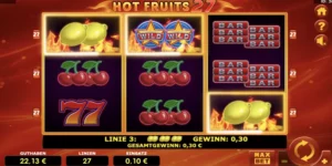 Mehrere Zitronen-Symbole führen bei Hot Fruits 27 zum Gewinn.
