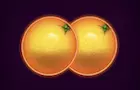 Zwei saftige Orangen