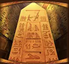 Obelisk mit Hieroglyphen