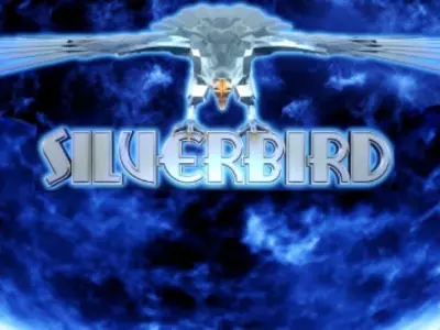Silverbird-Schriftzug mit dem Vogel darüber.