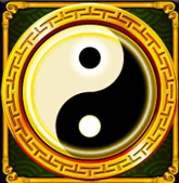 Yin Yang Symbol als Scatter
