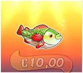 Fisch mit Geldbetrag