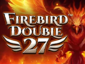 Firebird Double 27 Schriftzug neben dem Phönix.