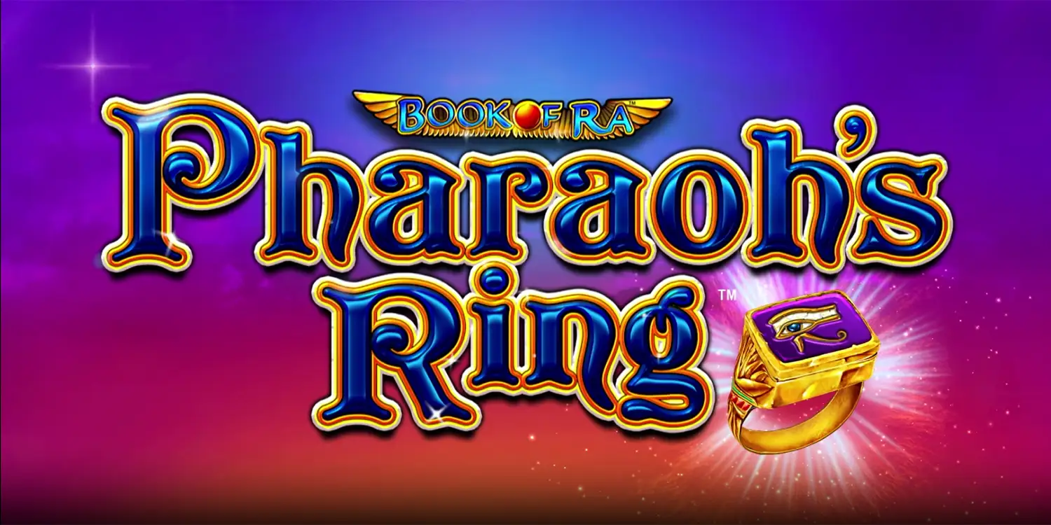 Titelbild zum Slot "Pharaoh's Ring"