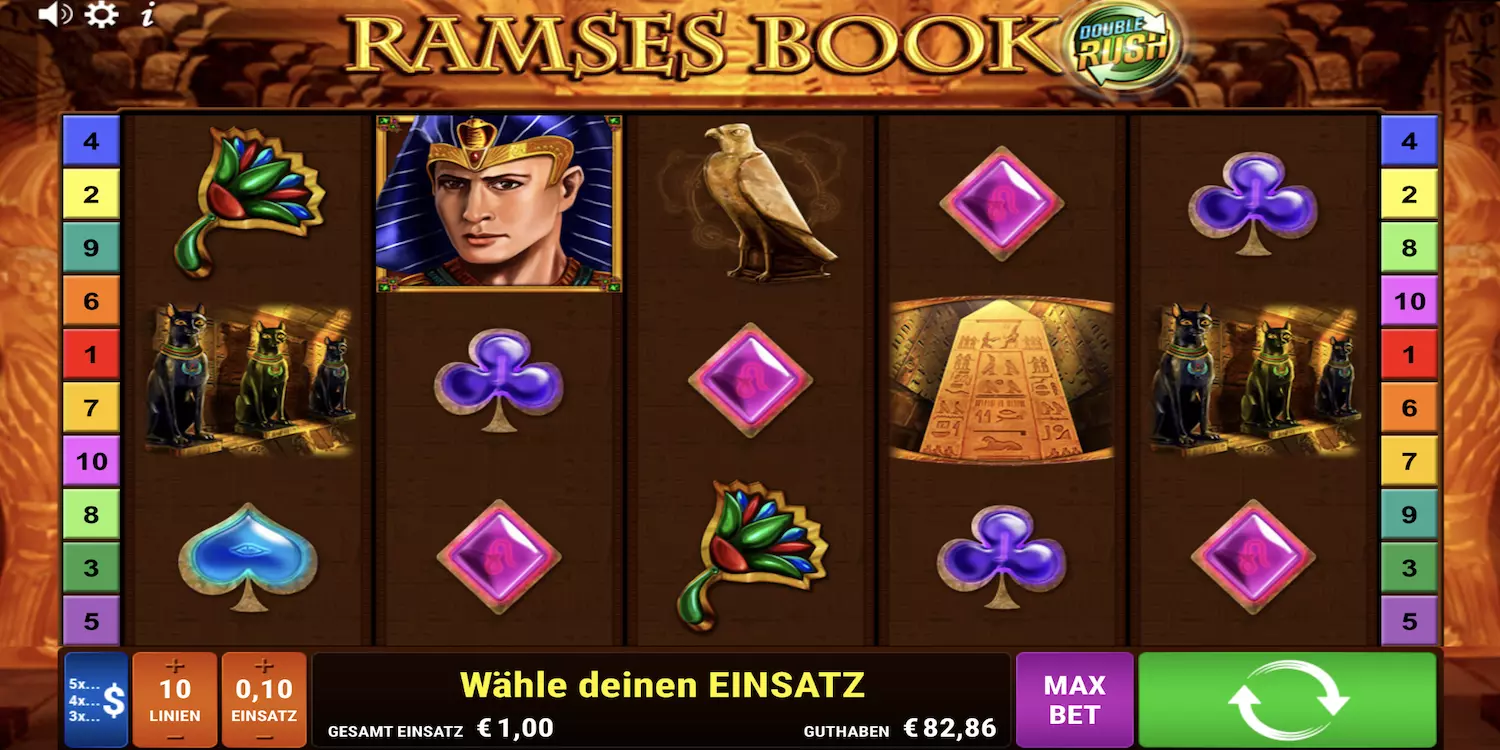 Startbild von Ramses Book Double Rush