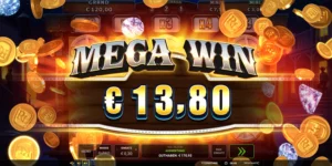 Mega Win von 13,80 Euro im Bonusspiel