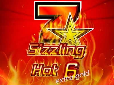 Feuriges Titelbild zum Slot Sizzling Hot 6 Extra Gold