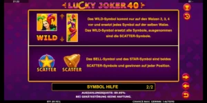 Wild-Symbol bei Lucky Joker 40