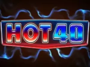 Der Hot 40 Schriftzug