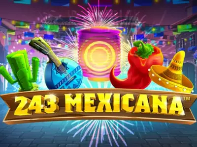 Der "243 Mexicana" Schriftzug mit einigen Symbolen.