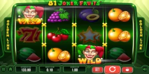 Mehrere Orangen und das Wild-Symbol führen bei 81 Joker Fruits zum Gewinn.