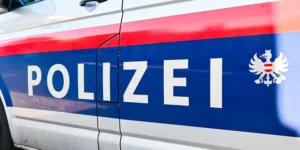 Österreichisches Polizeiauto