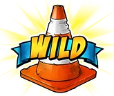 Wild-Symbol Leitkegel