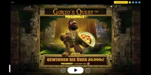 Starten des Slots Gonzos Quest Megaways