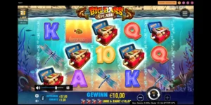 Gewinn von 10 Euro bei Big Bass Splash