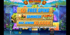 10 Freispiele gewonnen