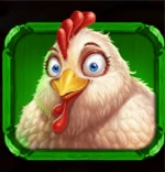 Grünes Huhn