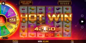 Hot Win von 42,60 Euro mit allen Gewinnlinien aktiv