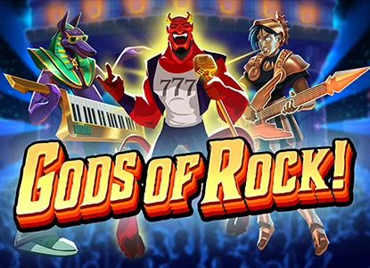Titelbild zum Slot Gods of Rock