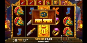 1 Extra-Freispiel gewonnen