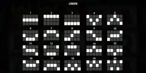 Übersicht der 20 Gewinnlinien