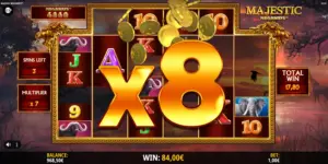 x8 Multiplikator in Freispielen