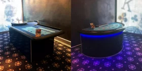 Roulette- und Black Jack-Tisch im Casino Bad Ragaz