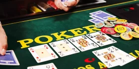 Pokertisch im Casino Austria Velden