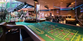 Roulette-Tisch im Hippodrome Casino