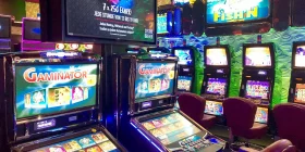 Diverse Spielautomaten in der Spielbank Bremen
